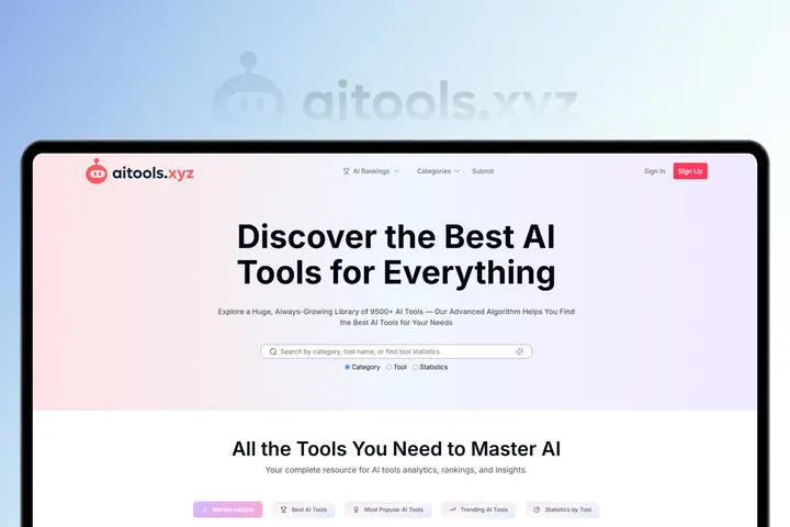 aitools.xyz — Directory platform · Web design